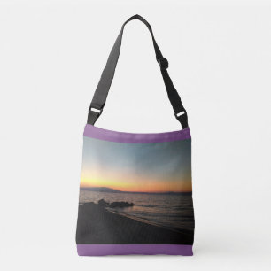 Bolsa Ajustável Costume do por do sol toda sobre - imprima o saco