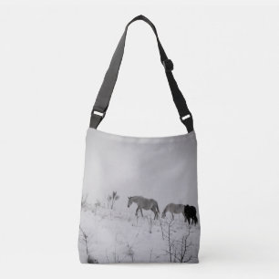 Bolsa Ajustável Costume dos cavalos toda sobre - imprima o saco