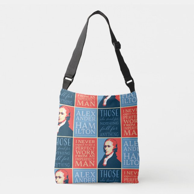 Bolsa Ajustável Cotações de Alexander Hamilton (Frente)