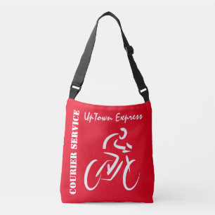 Bolsa Ajustável Courier Bicicleta Vermelho