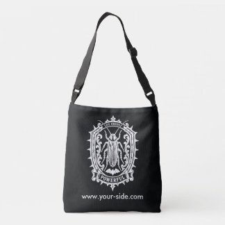 Bolsa Ajustável Crachá de logotipo vintage de barata