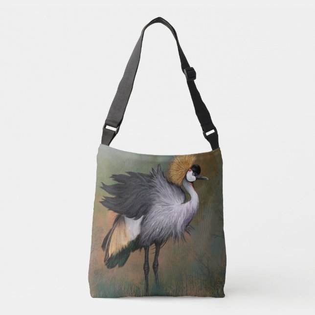 Bolsa Ajustável Crane Bird Crossbody (Frente)