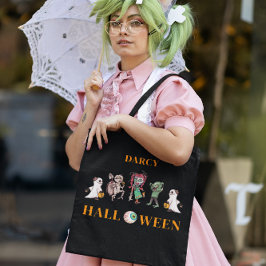 Bolsa Ajustável Crianças assustadas com halloween
