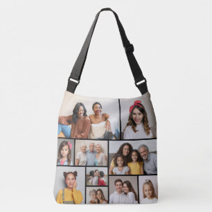 Bolsa Ajustável Crie Sua Própria Colagem de 10 Fotos