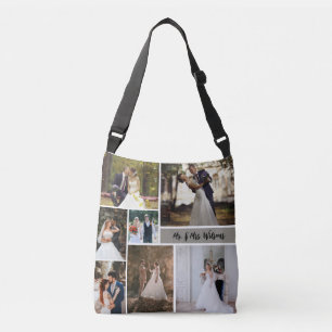 Bolsa Ajustável Crie Sua Própria Colagem De Casamento De 7 Fotos