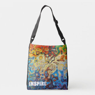 Bolsa Ajustável Crio Colorido Inspire Abstrato