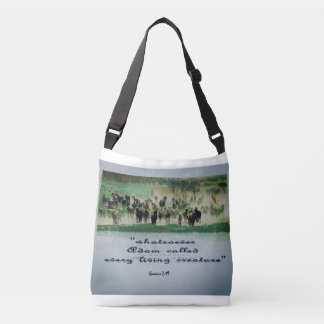 Bolsa Ajustável Cristão, ocidental toda sobre - imprima o saco