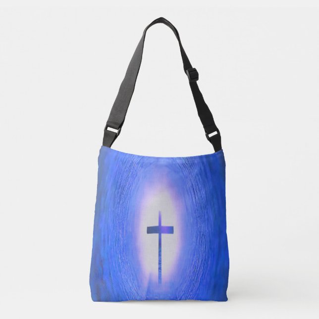 Bolsa Ajustável Cross Light Tunnel Christian Love Jesus (Frente)
