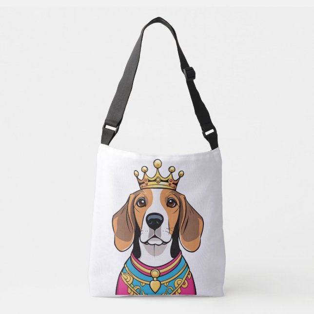 Bolsa Ajustável Crowned ones - Beagle (Frente)