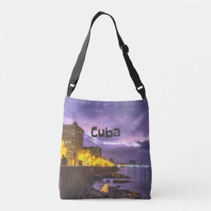 Bolsa Ajustável Cubana Havana - Praias À Noite