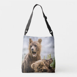 Bolsa Ajustável Cubos Grizzly Procurando Sua Mãe