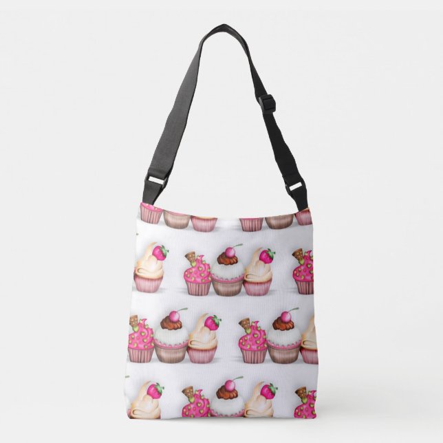 Bolsa Ajustável Cupcakes (Frente)