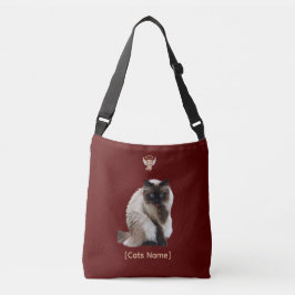 Bolsa Ajustável Custom Photo Angel Cat Memorial