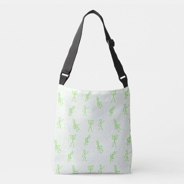 Bolsa Ajustável Cute De Portas Miúdas Brutas Ilustrado (Frente)