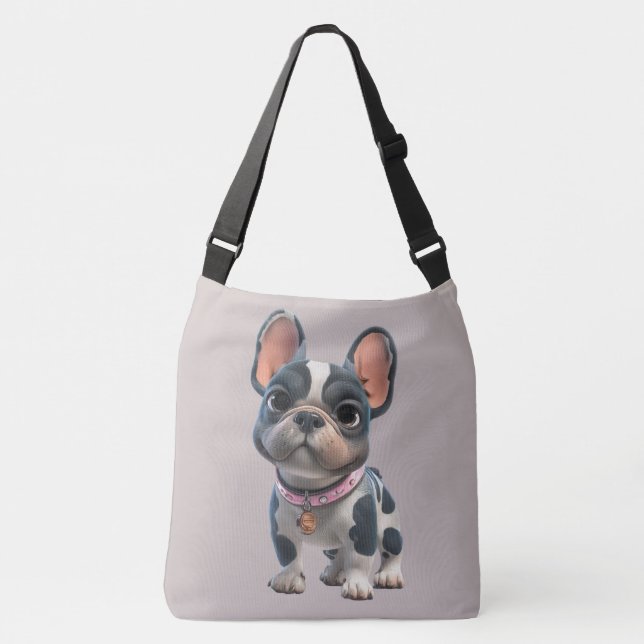 Bolsa Ajustável Cute French Bulldog (Frente)