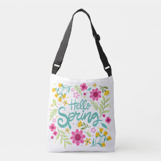 Bolsa Ajustável Cute Hello Spring Corssbody