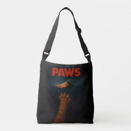 Bolsa Ajustável Cute Orange Tabby vs Human Foot 