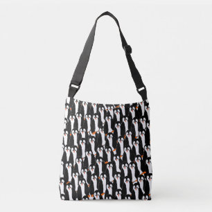 Bolsa Ajustável Cute Pilares Whimsical de Pinguins