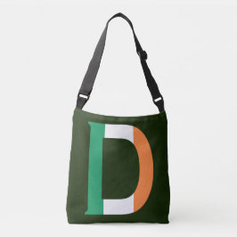 Bolsa Ajustável D Monograma sobreposto no Irish Flag cbcnt