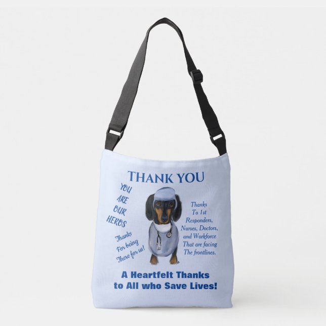 Bolsa Ajustável Dachshund (Frente)
