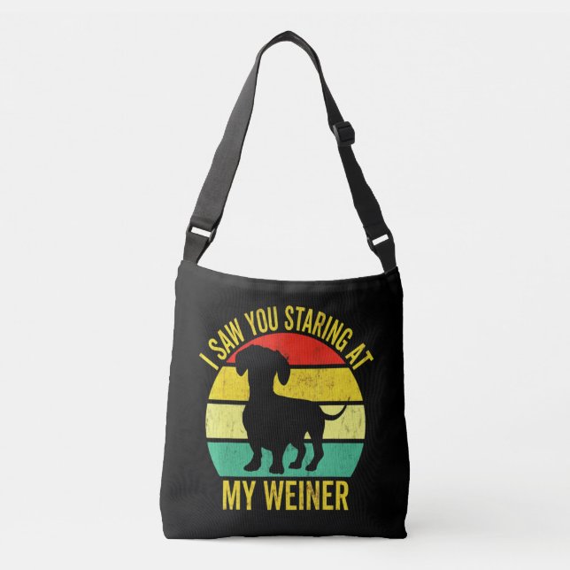 Bolsa Ajustável Dachshund Pai Men (Frente)