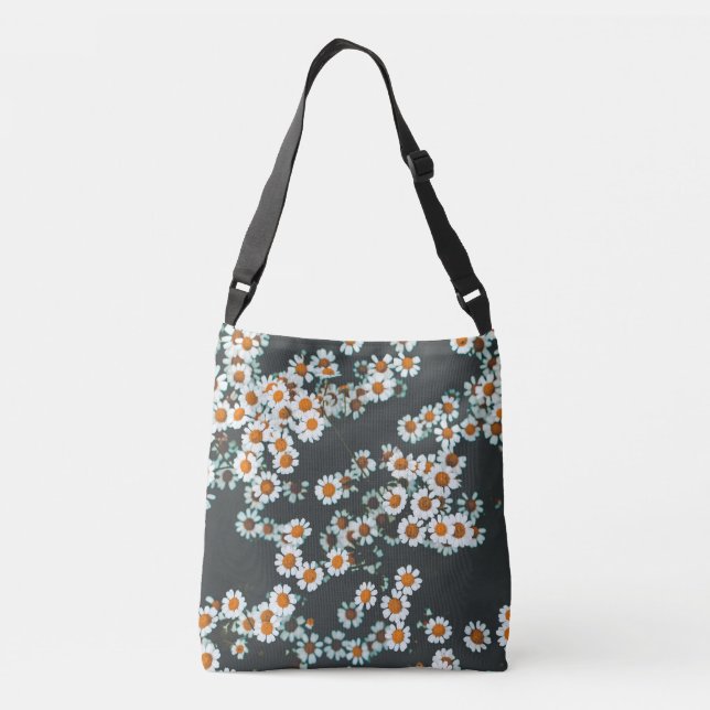 Bolsa Ajustável Daisy Daisies Floral (Verso)