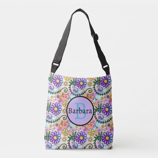 Bolsa Ajustável Daisy Floral (Frente)