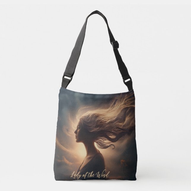 Bolsa Ajustável "Dama do Vento"  (Frente)