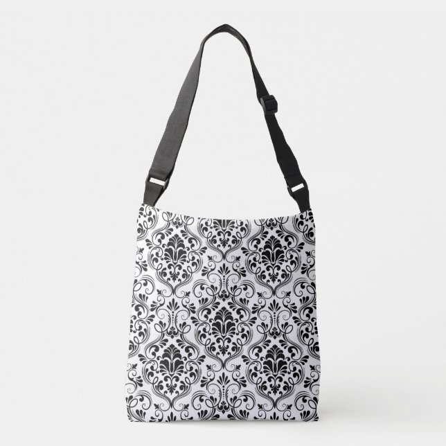 Bolsa Ajustável Damask Seamless  (Frente)