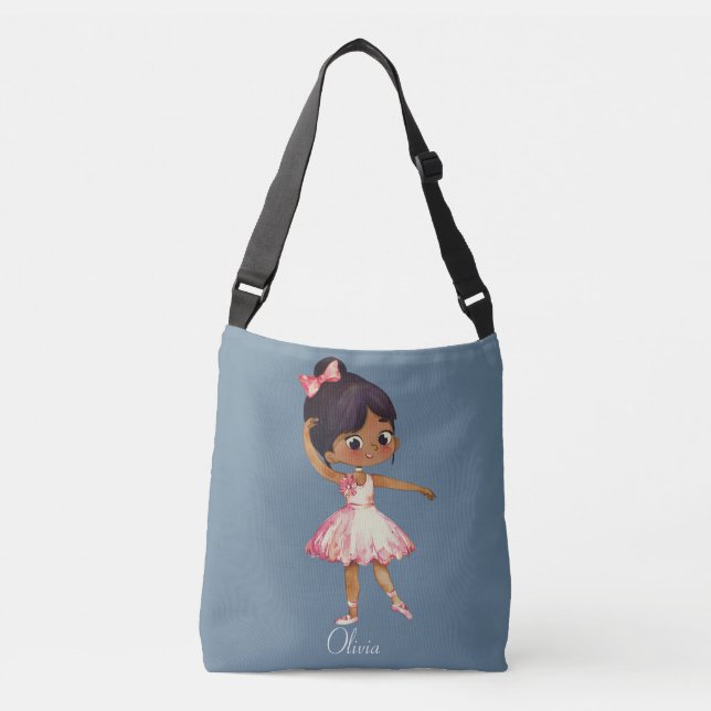 Bolsa Ajustável Dançarino de Balé de Cute Personalizado (Frente)