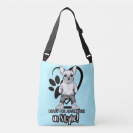 Bolsa Ajustável Dapper Doggo: Chihuahua com Swag