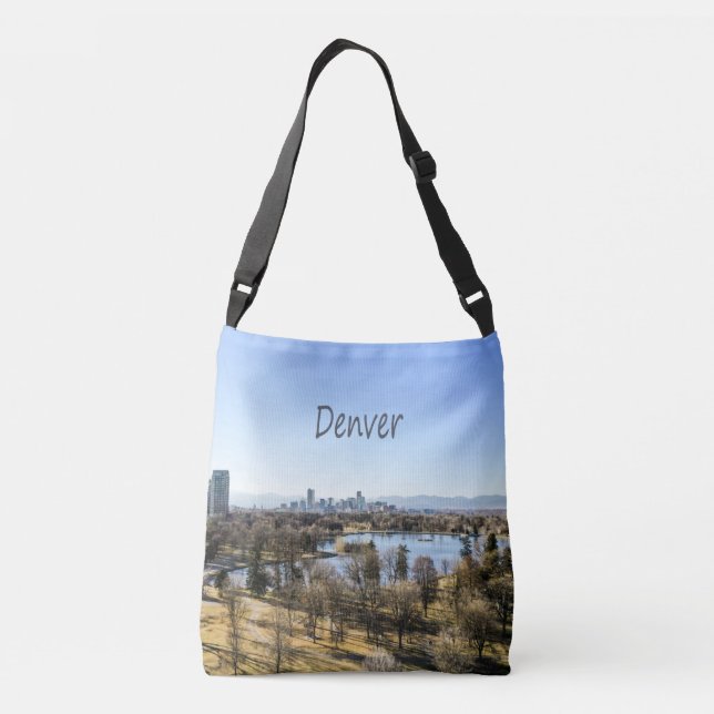 Bolsa Ajustável Denver City e Mountain Colorado (Verso)
