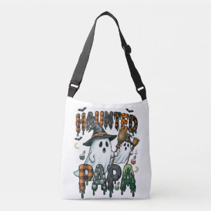 Bolsa Ajustável Desenho de Fantasma do Papai Halloween Assombrado