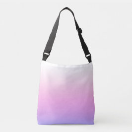 Bolsa Ajustável desenho ombre violeta e rosa