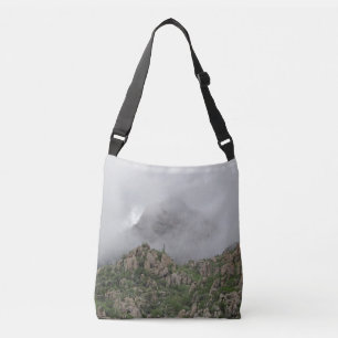 Bolsa Ajustável Desert Landscape Photo Morning Fog