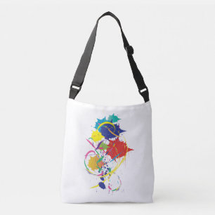 Bolsa Ajustável Design de abstrato Paint Splatter Moderno Legal