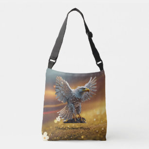 Bolsa Ajustável "Design de Águia Regal Radiante"