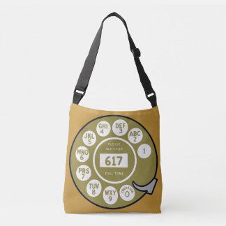 Bolsa Ajustável Design de Discagem de Telefone Rotativo