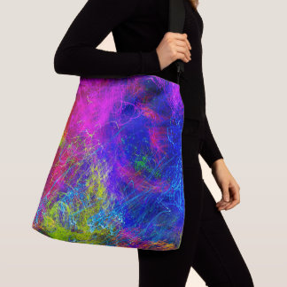 Bolsa Ajustável Design de multicores de pintura de cordas giratóri