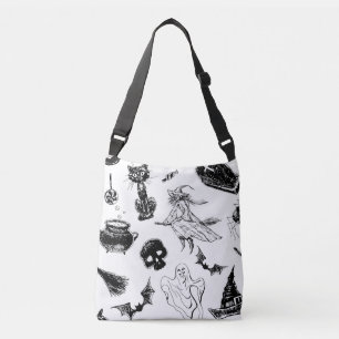 Bolsa Ajustável Design de padrão de Halloween