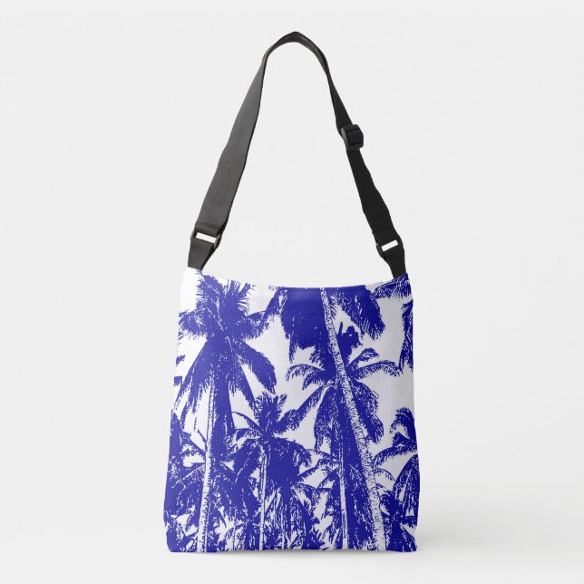 Bolsa Ajustável Design de Palmeiras Gráficas (Frente)