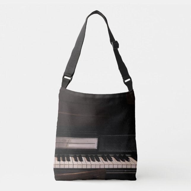 Bolsa Ajustável Design de Piano Incrível (Frente)