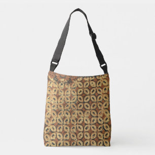 Bolsa Ajustável Design do padrão de arte do café Bean Batik