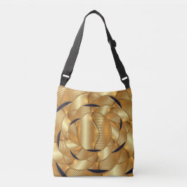 Bolsa Ajustável Design Dourado da relação toda sobre - imprima o