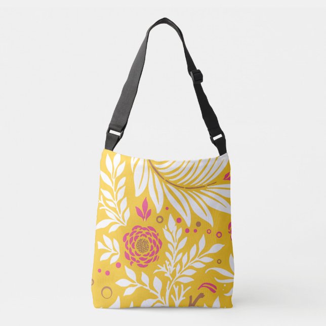 Bolsa Ajustável Design Floral 24 (Frente)