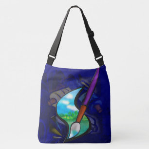 Bolsa Ajustável Design gráfico do artista mural