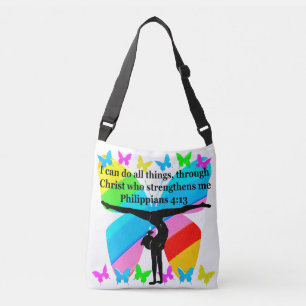 BOLSA AJUSTÁVEL DESIGN INSPIRACIONAL DE BÍBLIA DE GIRMÂNTICO CRI