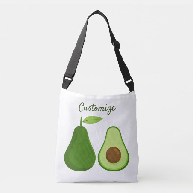 Bolsa Ajustável Design Thunder_Cove do Avocado Lover (Frente)