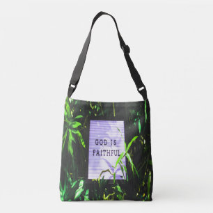 Bolsa Ajustável Deus é fiel e inspirador cristão