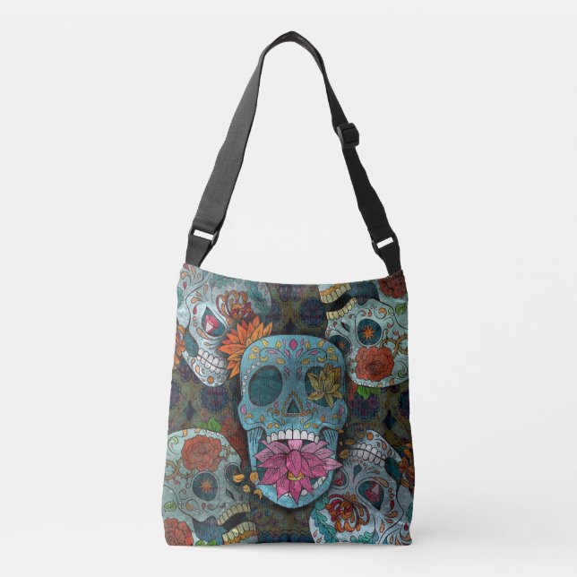 Bolsa Ajustável Dia De Los Muertos (Frente)